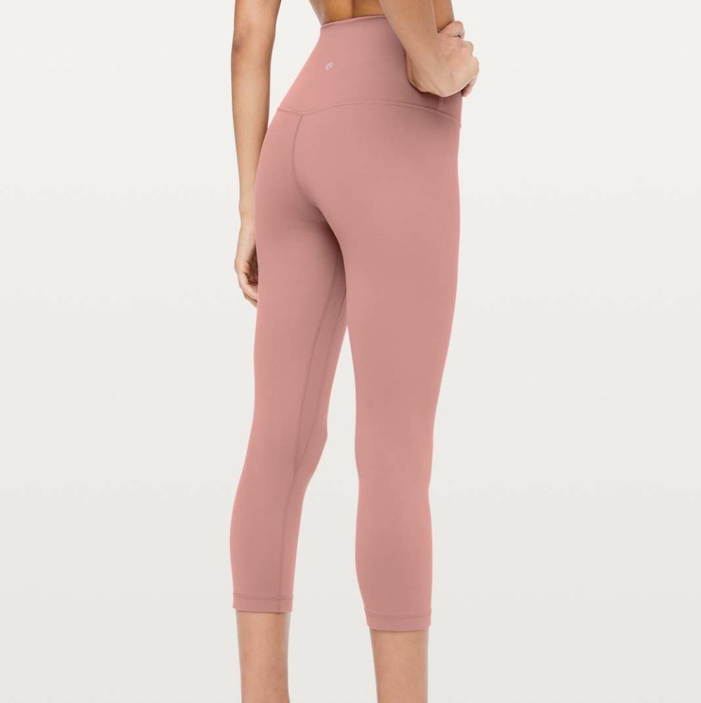 Lululemon Align Crop 21" Spanish Rose Tights 8